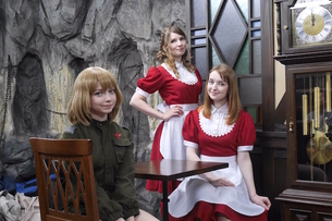 【画像あり】全員ロシア美女のメイドカフェが開店wwwwwwwwwwwwwwwwwwwww