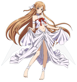 【画像】『ソードアート・オンライン』のアスナのエロ可愛いさは異常wwwwww