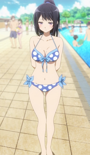 【画像】『響け！ユーフォニアム2』2話、麗奈の巨乳水着姿エロッォオオオ！！！！