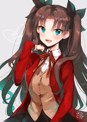 【二次・ZIP】Fateの遠坂凛ちゃんとイシュタル・エレシュキガルの画像まとめ100枚