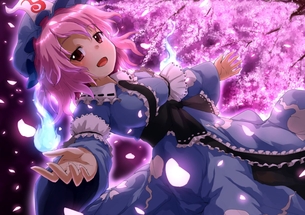 西行寺幽々子と桜の画像 2015 50枚