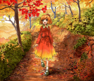 【4月28日は静葉の日】静葉と紅葉の画像 50枚