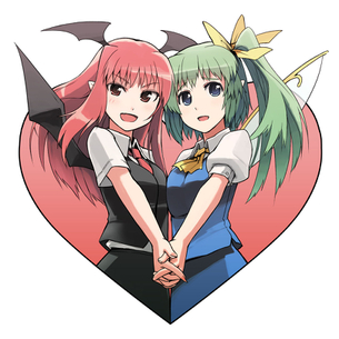 【7月4日は名無しキャラの日】だいこあ（大妖精×小悪魔）の画像 50枚