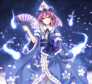 【7月26日は幽霊の日】西行寺幽々子と人魂の画像 50枚