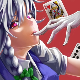 東方キャラが指を口にあてている画像 50枚