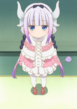 【画像】『小林さんちのメイドラゴン』のカンナちゃん可愛いすぎワロタwwwww
