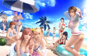 PC『DOAX ヴィーナスバケーション』新しいエロい女の子！やわらかエンジンや覗きなど