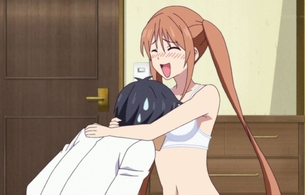 アニメ『アホガール』3話で女の子のエロいパンツ丸見えやほぼ逆レイプなどエロシーン！
