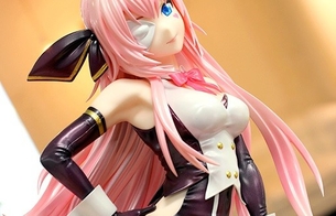 『巡音ルカ テンプテーションVer』エロいおっぱいや脇腹の隙間などエロ衣装フィギュア！