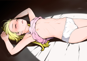 寝姿の二次エロ画像を愛でる。