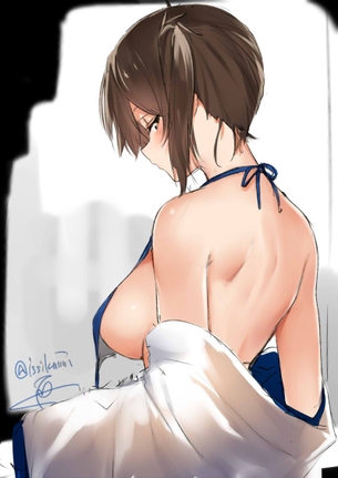 【二次・ZIP】扇情的なのも確かに分かる虹美少女のうなじ画像