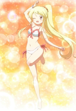 【画像】『ハロー!!きんいろモザイク』10話で今期一の神水着回！カレンがエロ過ぎてやべぇえええ！！
