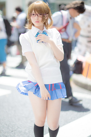 【画像あり】『ラブライブ！』この花陽コスプレしてる子が美少女過ぎて惚れてまう件www