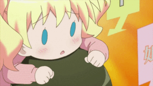 『ハロー!!きんいろモザイク』8話のカレンの髪を勝手に嗅ごうとする穂乃花ヘンタイ過ぎワロタwww