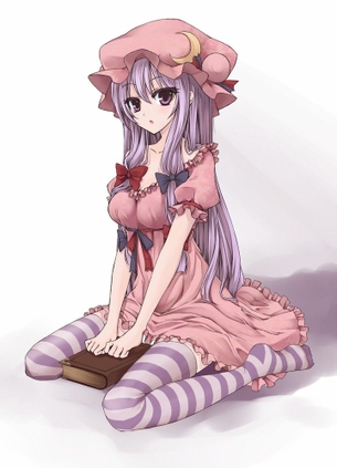 【11月28日はいいニーハイの日】東方縞ニーハイ画像 50枚