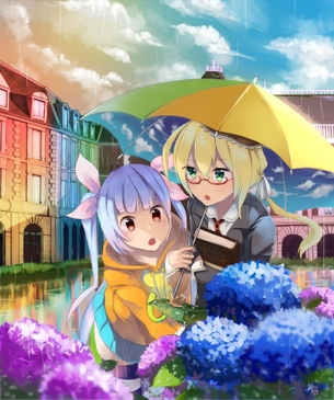【6月11日は傘の日】艦娘と傘の画像 50枚