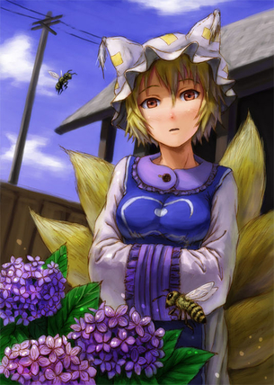 【梅雨】東方キャラとアジサイの画像 その2 50枚
