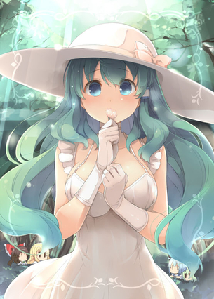 【8月10日は帽子の日】東方キャラと日よけ帽子の画像 50枚