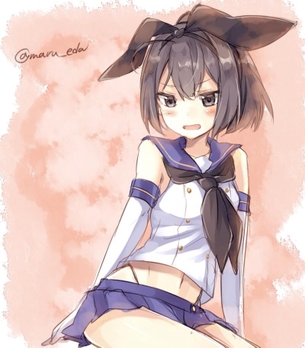 艦娘が島風のコスプレをしている画像 50枚