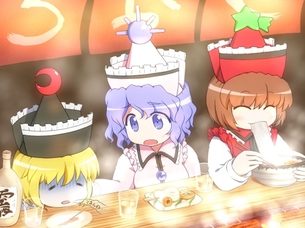 【12月14日は麺の日】東方キャラと麺類の画像 50枚