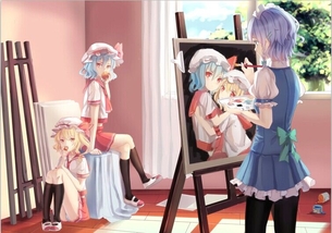 【文化の日】東方キャラが絵を描いている画像 50枚