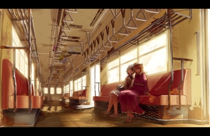 【10月14日は鉄道の日】秘封倶楽部と電車の画像 50枚