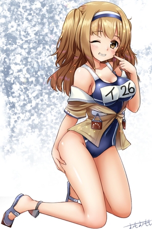 【二次・ZIP】おっぱいニムニムしたい艦これニムちゃん(伊26)の画像まとめ100枚