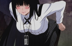 アニメ『賭ケグルイ』4話で女の子が服を脱がされるシーンとエロいオナニーをするシーン！