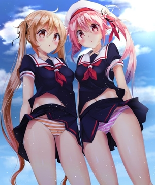 【8月2日はパンツの日】艦これしまぱん画像 50枚