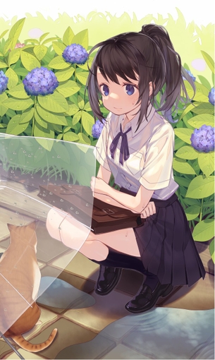 【二次】ポニーテールの女の子の画像 その15