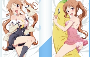 アニメ『アホガール』花畑よしこのエロい下着姿丸出しで誘ってるエロい抱きまくら！