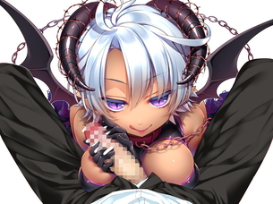 【二次】男の勃起チンポを美少女がシコシコしてくれてる手コキ画像が見たいです！