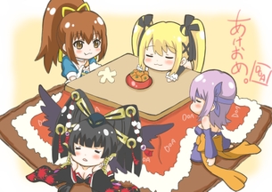 【二次】こたつと美少女のイラストでほっこりしようか