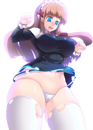 【二次】デカ乳&デカ尻のムチムチお姉さんがエロい【画像】