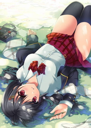 【二次】制服+ミニスカートの可愛すぎる女子を見せてください…！