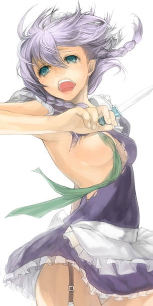 【二次】脇＆横乳がダブルでエロい二次エロ画像集めたぞwww