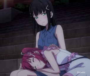 【画像】『ラブライブ！サンシャイン』黒澤ダイヤちゃん可愛いすぎワロタwwwwwww
