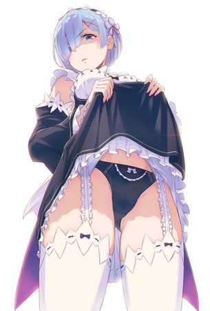 【画像】『リゼロ』レムりんの可愛いすぎるイラスト集wwwwwwwww