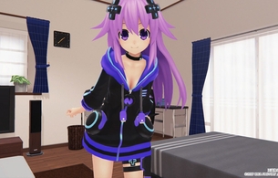 『新次元ゲイム ネプテューヌV2R』女の子をVRで下から覗いても暗転せずパンツ除き放題！