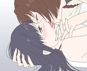 【レズキス50枚】女の子同士でキスしてる二次エロ画像！ part8【百合】