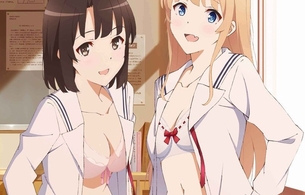 アニメ『冴えない彼女の育てかた』2期のBD/DVD店舗特典で女の子が下着姿のエロイラスト