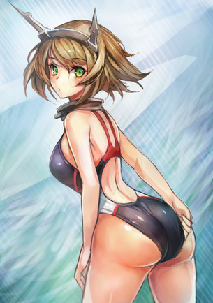 スクール水着は二次に限るエロ画像集
