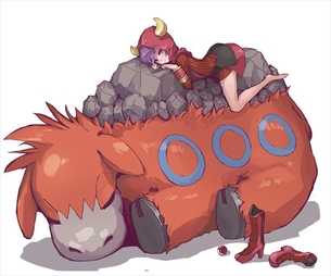 ポケットモンスターマグマ団女幹部のカガリのエロ画像集