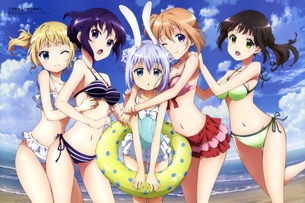 ご注文はうさぎですか？の二次エロ画像くだしあ。