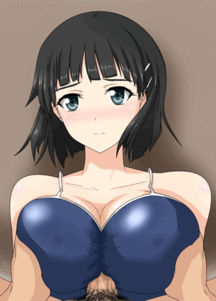 GIFアニメ動画パイズリ二次エロ画像集