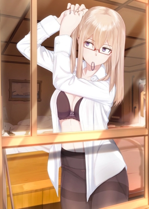 【2次】お着替え中の女の子の二次エロ画像 その17【お着替え中】