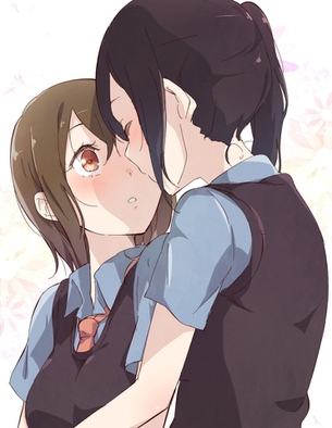 【2次】女の子二人でいちゃいちゃしちゃってる二次画像 その8【百合・レズ】