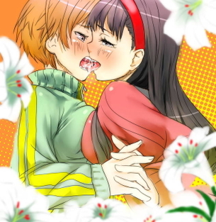 【レズ50枚】女の子同士がキスしてる二次百合画像！ part10