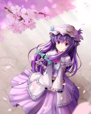 東方キャラと桜の画像 2015 50枚
