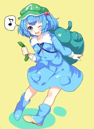 【2月10日はにとりの日】河城にとりときゅうりの画像 50枚